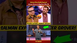 Salman Khan BADLY EXPOSED Ashneer Grover🤯Why  Rajat Dalal Fight trending biggboss shorts [upl. by Llerad]