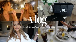 VLOG  Chanel Haul Family Weekend Brand Dinner in Sydney Rare Beauty PR amp more ♡ [upl. by Eninaej]