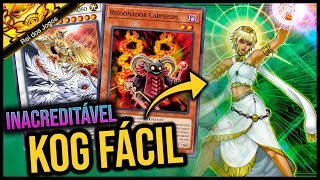 LUMINOSO COM RESSONADOR PEGOU O KOG MAIS FÁCIL DA TERRA  YuGiOh Duel Links [upl. by Lawler]