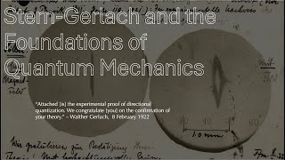 An Introduction to the SternGerlach Experiment and Quantum Mechanics [upl. by Maurita]