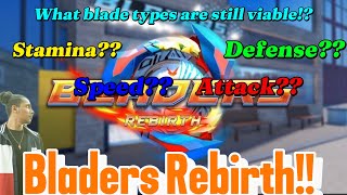 Bladers Rebirth Which Blade Types Are Still Viable  Farming EXP [upl. by Morrissey]