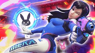 OLD BABY DVA WAS OVERPOWERED Overwatch Classic [upl. by Slayton610]