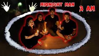 Midnight Man Horror Challenge At 300 AM  DO NOT PLAY This Game [upl. by Aelyk]