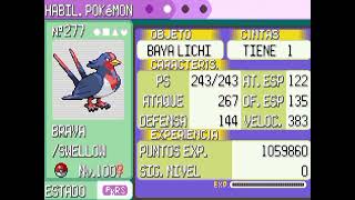 Swellow 2 estrategias competitivas tercera generación Pokémon Esmeralda [upl. by Musette]