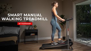 SMART Manual Walking Treadmill  SFT1407SMART [upl. by Eirrot]