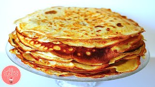 How to Make Blini  Russian Pancakes Recipe  Как сделать Блины [upl. by Eelidnarb249]