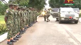 NTA ABEOKUTA GOC 81 DIVISION NIGERIAN ARMY VISITS 35 ARTILLERY BRIGADE ALAMALA BARRACKS [upl. by Ingalls]