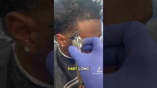 HOW TO DO A LINE UPTAPE TUTORIAL 🔥🔥🔥🔥🔥 explore barber taper haircut myviralvideo [upl. by Eirised]