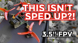 Can You Believe This Isn’t Sped Up  35inch FPV EMAX Avan props [upl. by Norma]