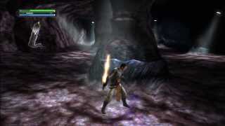 Stomach of Sarlacc  Star Wars The Force Unleashed Part 16 [upl. by Ahseyt965]