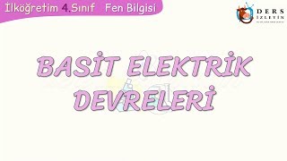 BASİT ELEKTRİK DEVRELERİ [upl. by Lissie]