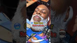 Nevou na barba crespaðŸŽ…ðŸ¿ðŸª®â„ï¸ nevou nevoubarba barba cabelocrespo matizador loirodossonhos [upl. by Onimod]