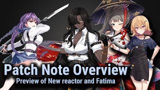 CounterSide New Character amp Reactors overview  Nov 6th Patch Note Overview [upl. by Aretha]