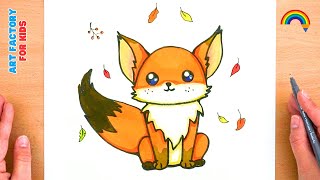 Fox Drawing [upl. by Nobie5]