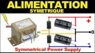 comment brancher quatre diodes avec deux condensateurs [upl. by Ik]