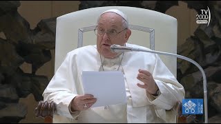 Papa Francesco Udienza Generale 3 gennaio 2024 [upl. by Lehacim]