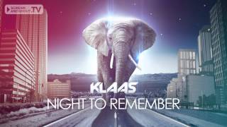 Klaas  Night To Remember Original Mix [upl. by Sedgewinn]