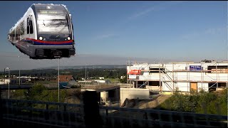 Zug Mitfahrt Dietikon  Wohlen ZufikonBibenlos Sonnenhof  Train ride Viagem de trem [upl. by Valenza219]