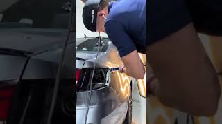 Car dent repair Car dent repair No putty repair Keep original car paint😱😱 [upl. by Hays]