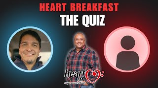 The Quiz on Heart Breakfast  Thursday  17 October  Heart FM has another Challenger facing Goolam [upl. by Wulf]