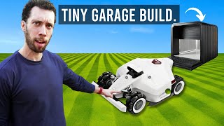 I Made a Tiny Garage for My Robot Lawnmower LUBA 2 [upl. by Chrissa]