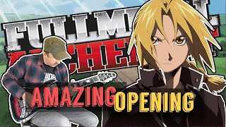 Again  Fullmetal Alchemist Brotherhood Opening 1  Guitar Cover WITH SOLO [upl. by Nosreme]