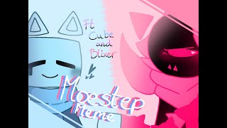 flipaclip MOESTEP MEME JSAB AU  ft Cube and Blixer [upl. by Atiuqal947]