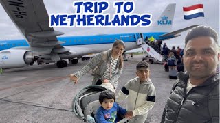 FAMILY TRIP FROM IRELAND TO NETHERLANDS  DUBLIN  AMSTERDAM  EINDHOVEN IndianPaddy hindivlog [upl. by Euqirrne]