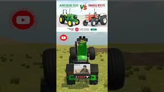 Swaraj 855 vs John Deere Indian vehicles simulator 3d tochan youtube [upl. by Paulita]