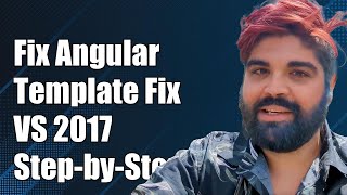 Fixing Angular 4 Template Issues in Visual Studio 2017 A StepbyStep Guide [upl. by Attiuqal]