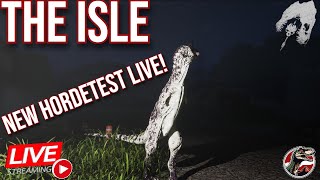 The Isle  NEW ZOMBIE HORDETEST EVENT  LIVE TheIsle [upl. by Erehc]