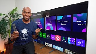 Samsung DU7200 Crystal UHD TV Unboxing And 1st Impressions [upl. by Rosenkrantz531]