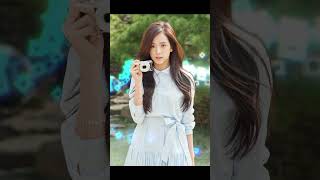 Cute dress aesthetic korean dress cute girl jisooblackpink BLACKPINK MrBeast [upl. by Madda900]