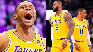 Russell Westbrooks BEST Lakers Highlights [upl. by Aicemat]