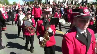 Nøtterøy skolekorps junior 17mai 2016 [upl. by Aggy]