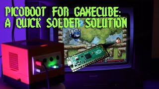 Cool Uncle Mods PicoBoot for Gamecube via Helders Techs Quick Solder Board Plus Pros amp Cons [upl. by Barn448]