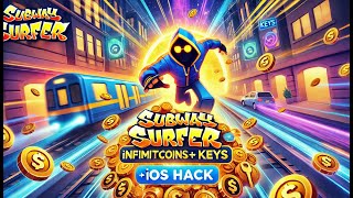 SUBWAY SURFER INFINITE COINS  KEYS IOS HACK [upl. by Llohcin]