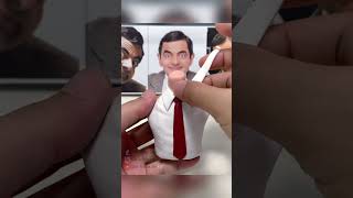 Clay Artisan JAY ：Creating a Funny Clay Portrait of Mr Bean [upl. by Schlesinger]