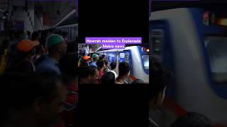 Kolkata metro green line 2 news metrorailwaykolkata trending shorts youtubeshorts [upl. by Ayotl]