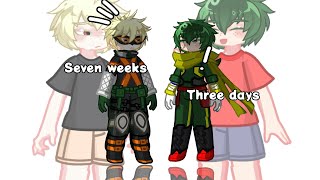 SEVEN WEEKS THREE DAYS BakuDekunot a shipCHAPTER 430 ‼️ [upl. by Nowyt]