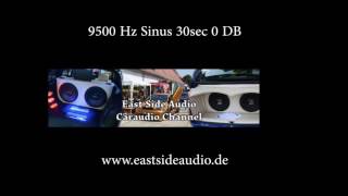 9500 Hz 95kHz Sinus Ton Wave 0DB für Hifi Audio Test Testton 30sec [upl. by Wolgast]