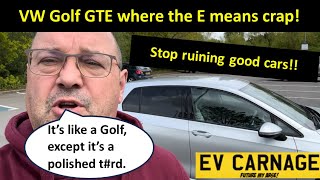 Golf GTE Hybrid Polished Trd VW take a really good car and ruin it [upl. by Sreip]