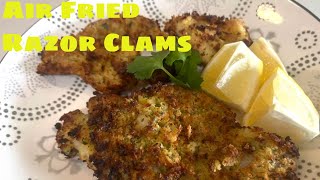 Air Fried Razor Clams [upl. by Alyson]