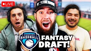 Jomboy Media Fantasy Baseball Draft 2024 [upl. by Nnaaihtnyc595]