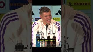 MUSIALA AND WIRTZ ”SPANISH TYPE PLAYERS” TONI KROOS ABOUT THEM [upl. by Margaretta]