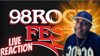 98 rockfest live reaction with vibe [upl. by Aikyn]