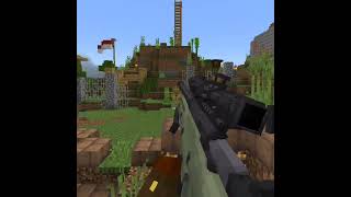 L96A1 vs Ballista shorts minecraft addon [upl. by Norac]