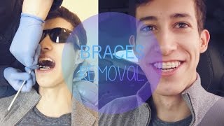 GETTING MY BRACES REMOVED  VLOG [upl. by Marcos]