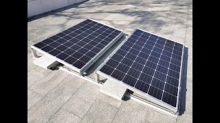 Newest Design Solar Mounting Ballast Installation Guide  Corigy Solar [upl. by Cassi]