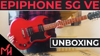 Epiphone SG Special VE Vintage Cherry  UNBOXING [upl. by Geoffrey]